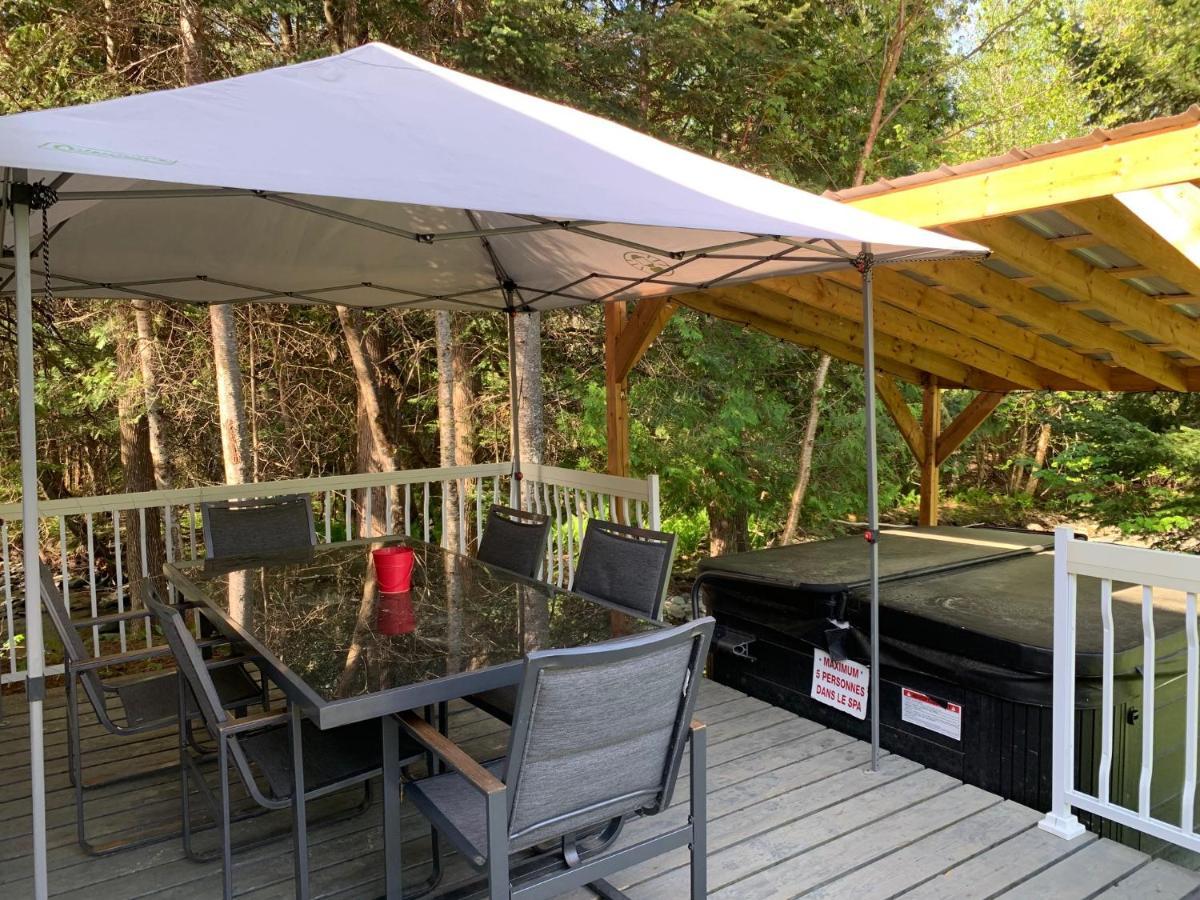 Camping Chalets Spas Pignons Rouges Saint Romain Dış mekan fotoğraf